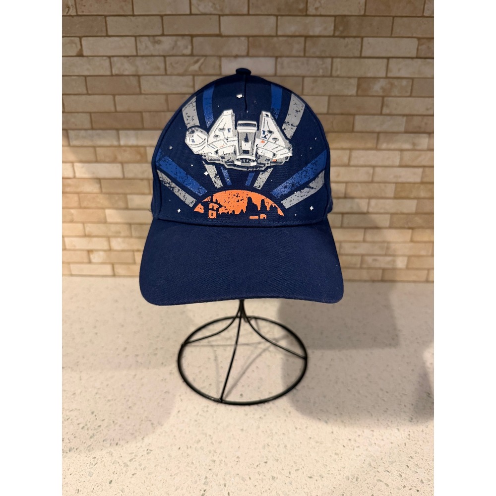 Star Wars Galaxy's Edge Millennium Falcon Blue Adjustable Adult Hat